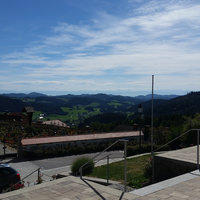 Aussicht vom Gastgarten Kaltenbergerhof